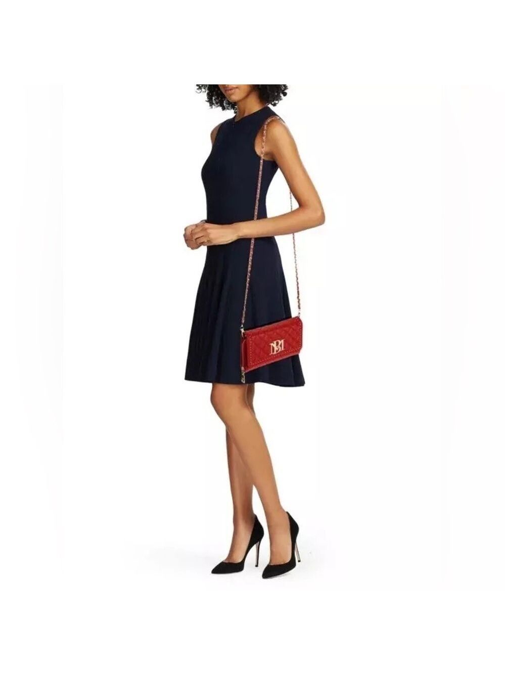 Badgley Mischka Red Wallet Crossbody Bag, Red, NWT